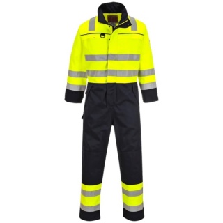 Portwest FR60 Hi Vis Multi Norm Biz Flame Coverall 345g